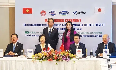 Vinamilk và Vilico ký kết với đối tác Nhật biên bản ghi nhớ cho dự án có mức đầu tư “khủng” tại Vĩnh Phúc