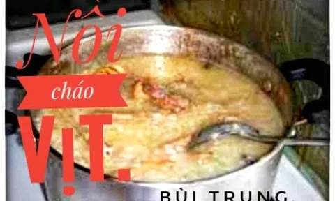 Nồi cháo vịt