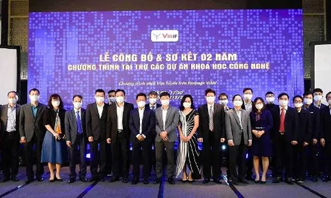 Vingroup tài trợ 92 tỷ đồng cho các dự án Khoa học - Công nghệ năm 2021