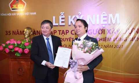Bổ nhiệm Nhà báo Hoàng Chiến Thắng giữ chức Tổng biên tập Tạp chí Người xây dựng