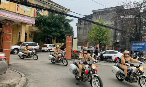 Tuyên Quang: Ra quân bảo đảm trật tự an toàn giao thông dịp cuối năm và Tết Nguyên đán