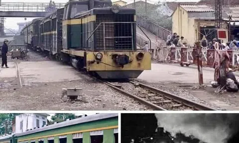 Sinh viên đi tầu hoả