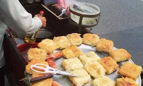 Bánh chưng rán, cơm rang