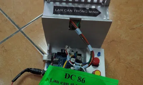 “Lan can thông minh” – Mô hình Đoạt giải Nhất Cuộc thi Sáng tạo thanh thiếu niên nhi đồng toàn quốc lần thứ 17 năm 2021