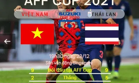 Bán kết 1 AFF Cup 2020: Việt Nam & Thailand