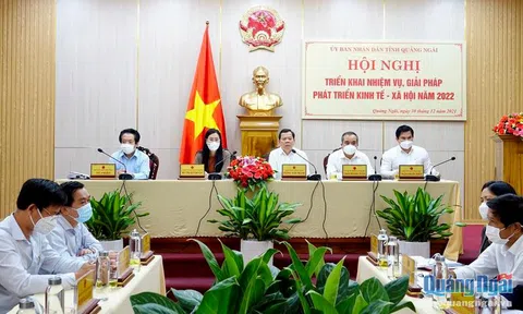 Quảng Ngãi: Thực hiện thắng lợi các nhiệm vụ, chỉ tiêu đề ra ngay từ tháng đầu, quý đầu năm 2022