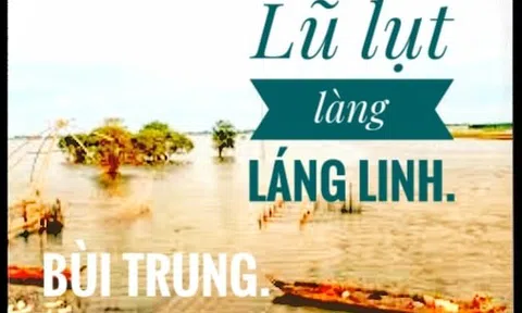 Lũ lụt làng Láng Linh