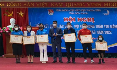 CLB Thanh niên khuyết tật tỉnh Bắc Giang được Hội Liên hiệp thanh niên Việt Nam tặng Bằng khen