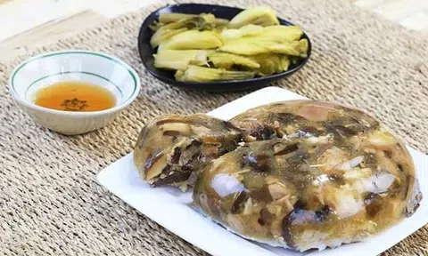 Thịt lợn nấu đông