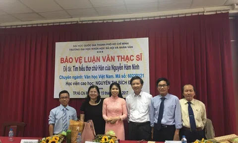 Giải thưởng VHNT mang tên Nguyễn Hàm Ninh