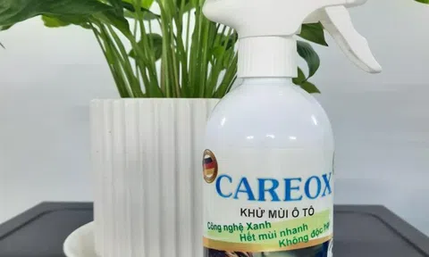 Careox (Ag+): Khử mùi hôi trên xe ô tô, đơn giản, hiệu quả