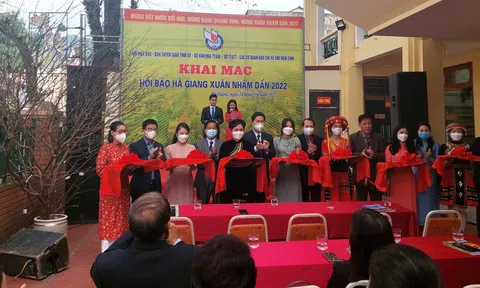Hà Giang: Khai mạc Hội báo Xuân Nhâm Dần 2022