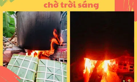 Nghệ nhân Vũ Thị Thu Trang - Ấm áp bên nồi bánh chưng ngày Tết cổ truyền dân tộc