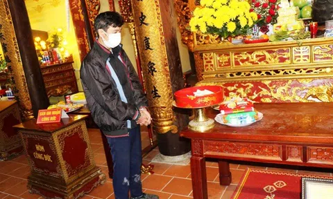 Vĩnh Phúc: Công an Tam Đảo bắt giữ đối tượng trộm tiền công đức đền Thỏng, Tây Thiên