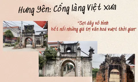 Văn hoá quanh ta: Nghĩa Trụ  (Văn Giang – Hưng Yên) - Cổng làng Việt xưa - Sợi dây vô hình, kết nối những giá trị văn hoá vượt thời gian