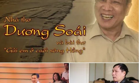 Dấu ba chấm lửng (...) Trong bài thơ gửi em ở cuối sông Hồng