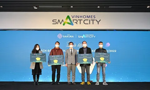 Vỡ oà trúng thưởng xe Vinfast khi mua căn hộ SA2 - The Sakura