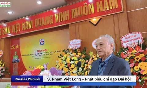 Ngập tràn sắc hoa trong ngày Đại hội Chi hội Nhà Báo Tạp chí điện tử Văn hoá và Phát triển, lần thứ I, nhiệm kỳ 2022-2024