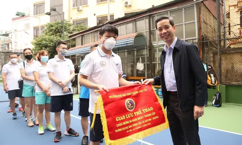 Đại học Giao thông Vận tải: Giao lưu thể thao chào mừng 60 năm ngày thành lập Trường Đại học Giao thông Vận tải (GTVT)