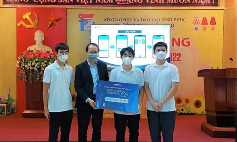 Vĩnh Phúc: Đại học Phenikaa trao tặng tài trợ cho ý tưởng khởi nghiệp WELLIFE