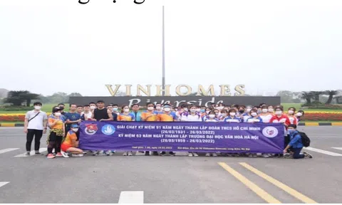 Trường Đại học Văn hóa Hà Nội: Giải chạy kỷ niệm ngày thành lập Đoàn TNCS Hồ Chí Minh