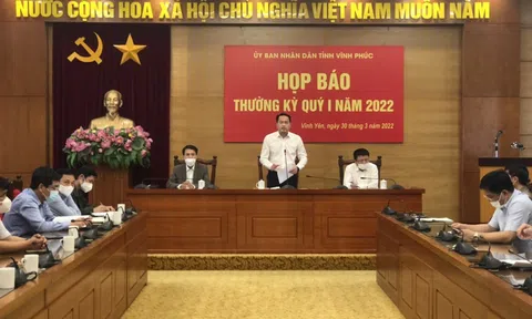 Vĩnh Phúc: Kinh tế 3 tháng đầu năm tăng trưởng khá, đứng thứ 13 cả nước