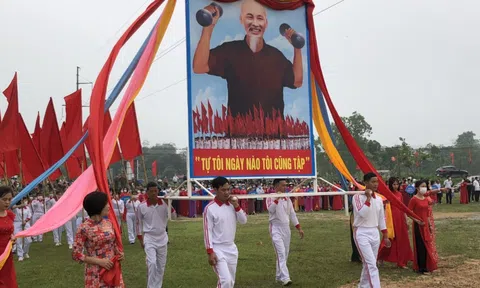 Vĩnh Phúc: Khai mạc Đại hội Thể dục thể thao xã Yên Thạch