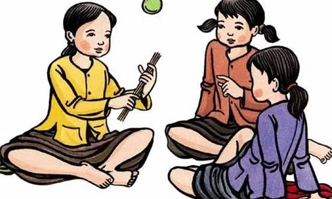 Chơi chuyền, hát đồng dao