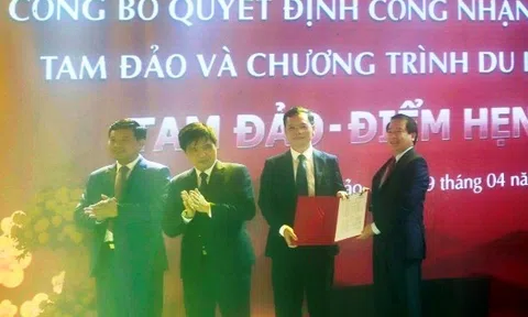 Vĩnh Phúc: Khu du lịch Tam Đảo là khu du lịch Quốc gia - "Điểm hẹn chân mây”