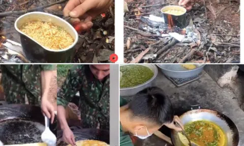 Bộ đội thuở đất nước hàn vi và bếp núc thời "ca cóng"