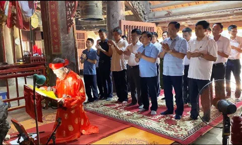 Vĩnh Phúc: Tu bổ, tôn tạo Di tích quốc gia đặc biệt - Kiến trúc nghệ thuật đình Thổ Tang