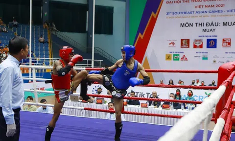 Bộ môn Muay tại SEA Games 31 thi đấu tại Vĩnh Phúc: Hơn 10 VĐV Việt Nam vào bán kết