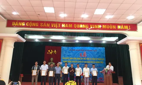 UBND xã Hoàng Diệu, huyện chương Mỹ (Hà Nội) ra mắt trang thông tin điện tử