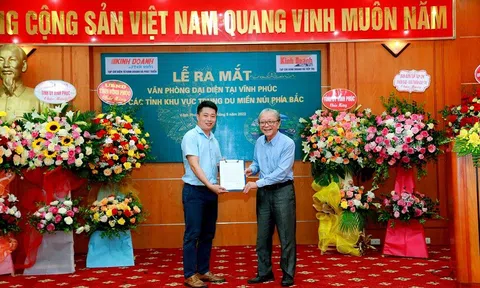 Ra mắt văn phòng đại diện Tạp chí điện tử Kinh doanh và Phát triển/Tạp chí Kinh doanh và Tiếp thị tại Vĩnh Phúc
