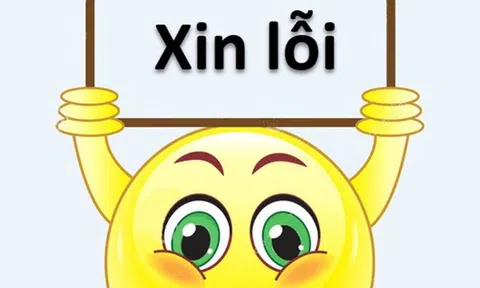 Lời xin lỗi muộn màng