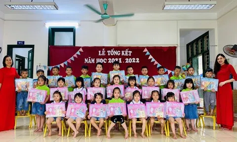 Không khí hân hoan trong lễ tổng kết năm học 2021-2022