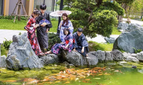 Thưởng thức xứ sở Phù Tang thu nhỏ tại The Zenpark – Vinhomes Ocean Park