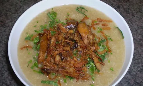 Cháo gà bà Bi