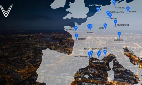 Vinfast công bố kế hoạch mở hơn 50 Vinfast Store đầu tiên tại Châu Âu