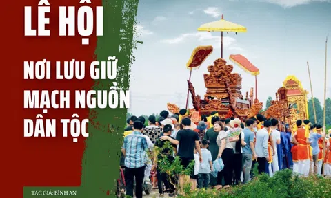 Lễ hội – nơi lưu giữ mạch nguồn dân tộc