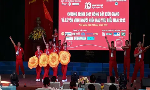 Kiên Giang: Tôn vinh gương hiến máu tiêu biểu năm 2022
