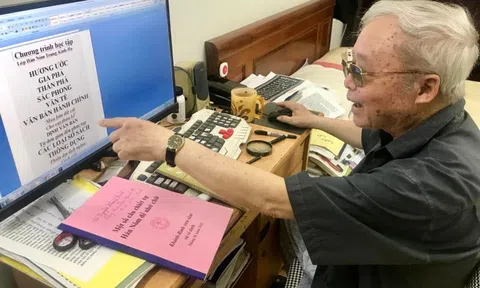 Chuyên gia Hán Nôm người Kẻ Giàn