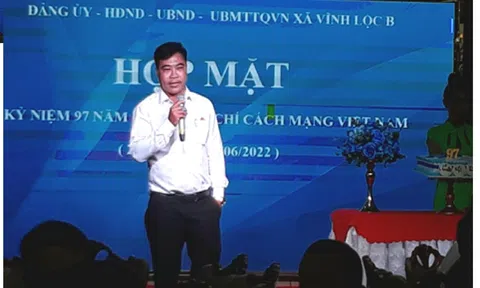   HUYỆN BÌNH CHÁNH, TP HCM  UBND xã Vĩnh Lộc B tổ chức Kỷ niệm ngày Báo chí cách mạng Việt Nam