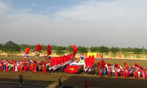 Vĩnh Phúc: Đại hội TDTT huyện Vĩnh Tường lần thứ VI thi đấu 10 môn với gần 1.300 VĐV tham gia