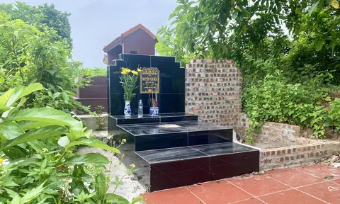 Thăm mộ ông nội ngày giỗ