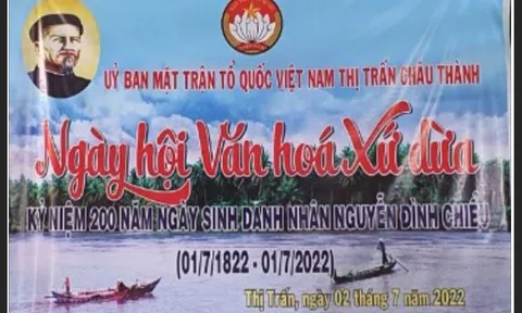Thị trấn Châu Thành, tỉnh Bến Tre tổ chức Lễ tưởng niệm danh nhân Nguyễn Đình Chiểu