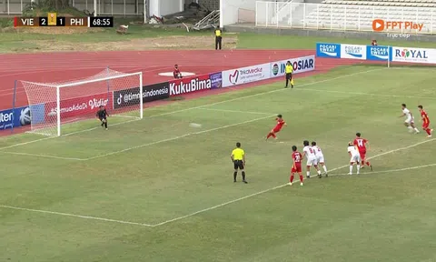 Vòng chung kết U19 ĐNA:   U19 VN 4 - 1 U19 Philippines
