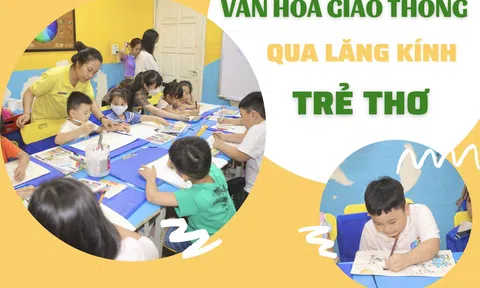 Văn hoá giao thông qua lăng kính trẻ thơ