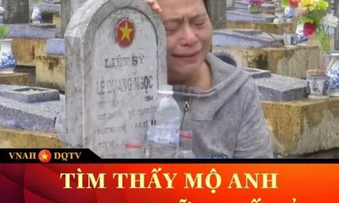Tìm thấy mộ anh trai sau nửa thế kỷ hi sinh
