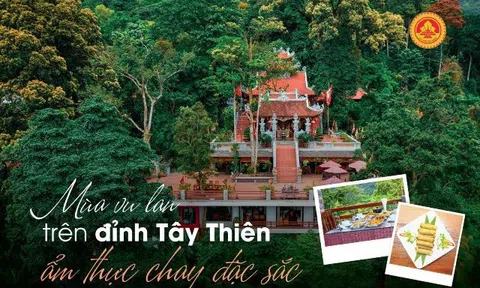 Vĩnh Phúc: Ẩm thực chay Tây Thiên hấp dẫn du khách